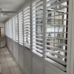 Installation of Plantation Shutters for a Highrise Condo in Brickell FL