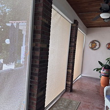 Experienced-Zipper-Shades-Outdoor-Installation-in-Coral-Gables-FL 3